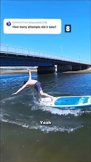 21K views · 139 reactions | Fails_Progression Backflip on Paddle Board  cFails_Progression Backflip on Paddle Board  #fails #progression #backflip #backflip #paddle #board #attempts #funtimes #winning #emoji #fun #animelover #tricks #Shorts #playground #fighter #reallife #funnyposts #present #martialarts #really #different #funnymeme #Christmas #reelsfb #random #best #land #soccerlife #useful #try | Jiemba Sands | Facebook