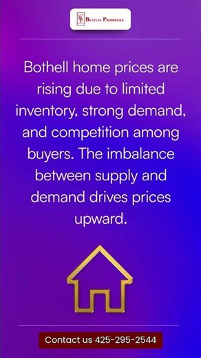 Why are Bothell home prices rising?