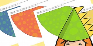 Dinosaur Themed Birthday Party Hats