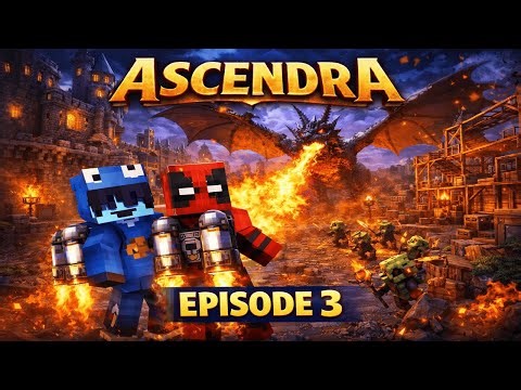 ON AFFRONTE UN DRAGON IMPOSSIBLE 😱 | Ascendra Modpack – Minecraft Episode 3 (Jetpack !)