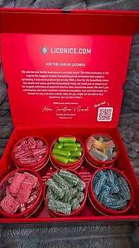 Licorice.com Candy Gift Box Soft & Chewy & Sour
