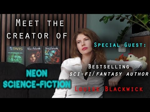 Meet the creator of Neon Science-Fiction (full author interview)
