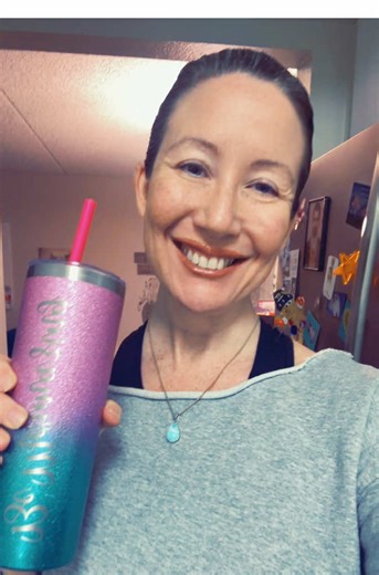 Making a decaf latte with oat milk and being super extra about it.