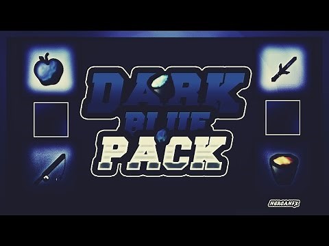 Minecraft PvP Texture Pack - DARK BLUE PACK FPS + No Lag - [1.7/1.8] [ UHC/Kohi/SG]