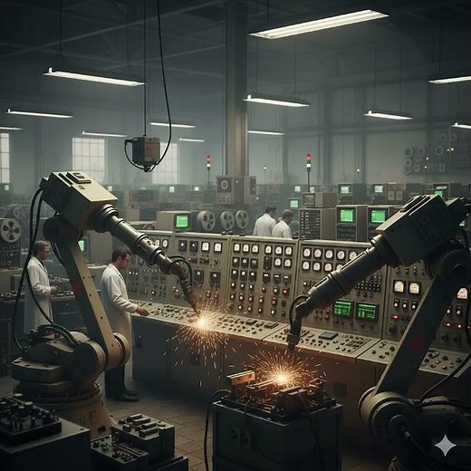 The 4 Industrial Revolutions Explained in 60 Seconds ⚙️🤖