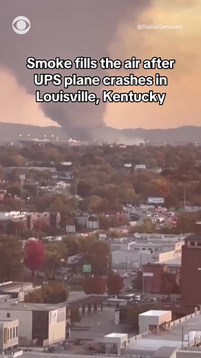 At least three people are believed to have been killed after a UPS plane crashed shortly after takeoff near the Louisville International Airport, Kentucky Gov. Andy Beshear said Tuesday night, with the number of fatalities expected to grow. A massive plume of smoke filled the air after the crash, and officials have urged people to stay away from the scene amid fire and debris. #louisville #kentucky #airport #planecrash #ups