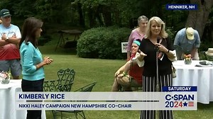 New Hampshire Co-Chair and former Speaker Pro Tempore of the NH House Kimberly Rice on why she's on Team Haley! | Team Haley