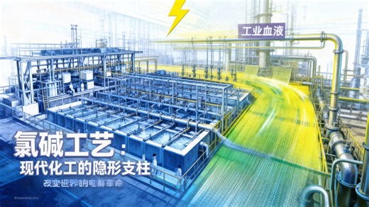 【化学简史】氯碱工艺：从“废料堆积”到“工业基石”的百年逆袭
