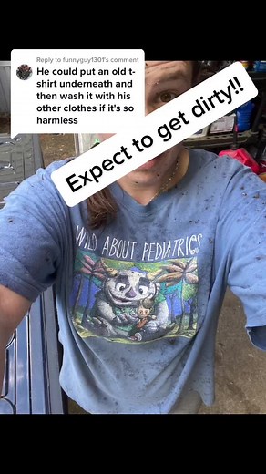 Replying to @funnyguy1301 D2 gets all over my clothes (i really attempt yo not get the spray in my moth or eyes). You can always follow the link in my bio to @atlaspreservation and they have the safety data sheet for all to read! 😏😘 #crazycemeterylady #gravetok #headstonecleaner #taphophile #dirty #D2