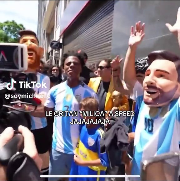 IShowSpeed y Milica: La locura en Argentina