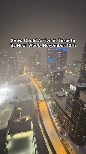303K views · 2.3K reactions | Toronto could see its first snowflakes...