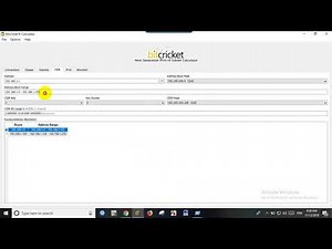 Bitcricket IP Calculator