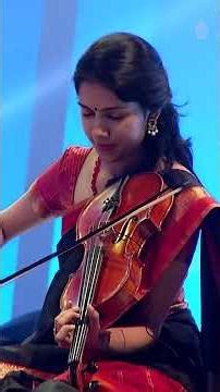 Carnatic Violin piece by Charumathi Raghuraman #shorts