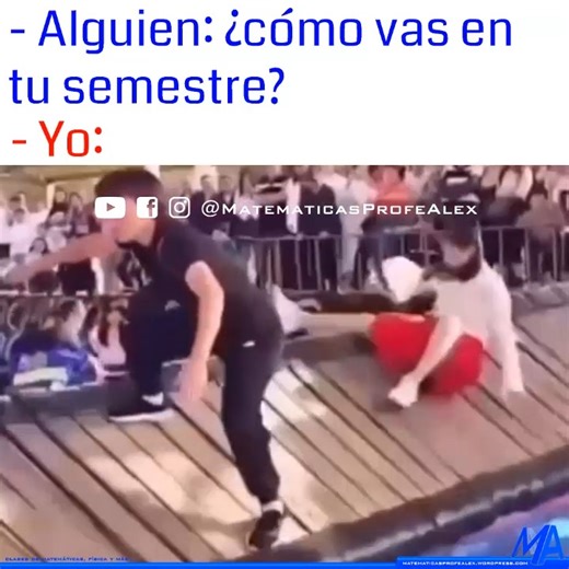 Matemáticas Profe Alex on Instagram: "Pero se divierte 🤣😅 #matemáticasprofealex #humor"