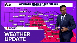 Cold weather arrives in Texas | Full forecast