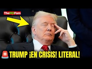 TRUMP ¡QUEDÓ EN RIDÍCULO! SE DUERME mientras EE.UU. ¡CAE en CRISIS TOTAL!