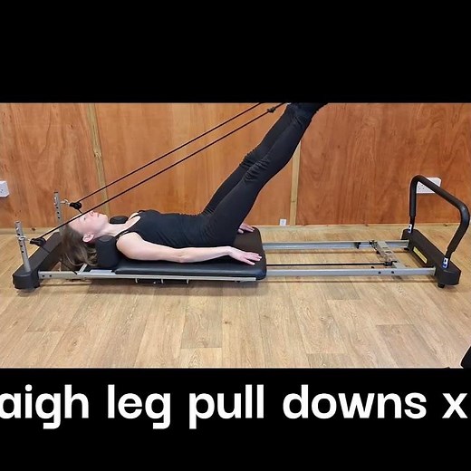 10minute Pilates improver reformer leg set! #legworkout #pilates #10minuteworkout #reformerpilates