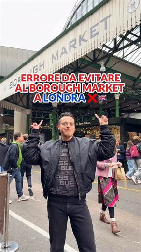 LA TUA LONDRA on Instagram: "Evita questo errore al Borough Market a Londra ❌🇬🇧 Molti turisti finiscono per mangiare in uno dei ristoranti vicini, ma la vera esperienza è dentro il mercato! Tra i miei consigli: 1️⃣ Bomba Paella: £10. 2️⃣ Tacos Messicani: (prova il chorizo!), £10. 3️⃣ Bread Ahead: doughnut ripieni, tanti gusti a £4.50. 🙋🏻‍♂️ Segui @latualondraofficial 📌 Salva questo reel per il tuo prossimo viaggio 🇬🇧 Scopri i nostri tour guidati in Italiano a Londra, link in bio • • • #lo