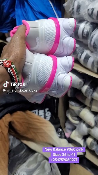 New Balance 9060 Pink Shoes Sizes 36-41 — Buy 254759064271