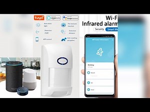 WiFi Infrared Detectors Motion Sensor Alarm Compatible Wireless Home Security Tuya Smart Life
