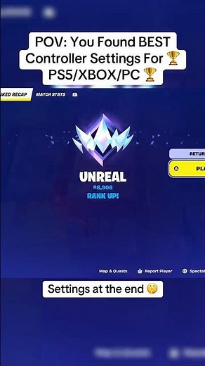 BEST Settings To EDIT Fast on Controller! 🎮 Sensitivity Guide for PC & Console (Fortnite PS5)