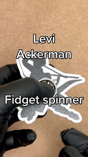Levi Ackerman Fidget Spinner Magical Battle