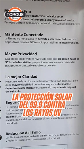 🚗✨ 𝗣𝗿𝗼𝘁𝗲𝗴𝗲́ 𝘁𝘂 𝗮𝘂𝘁𝗼 𝗰𝗼𝗻 𝗲𝘀𝘁𝗶𝗹𝗼 𝘆 𝗰𝗮𝗹𝗶𝗱𝗮𝗱 𝗴𝗮𝗿𝗮𝗻𝘁𝗶𝘇𝗮𝗱𝗮. 📲 𝗰𝗼𝗻𝘁𝗮𝗰𝘁𝗼: https://bit.ly/TorqueDetalling-contacto En Torque Detailing trabajamos con las mejores láminas 3M, disponibles en todos los tonos 😎 y con garantía de 3 a 10 años. Mirá el video y descubrí por qué somos los expertos en polarizados premium. 📍𝘂𝗯𝗶𝗰𝗮𝗰𝗶𝗼́𝗻: https://bit.ly/TorqueDetailing-Ubicación #TorqueDetailing #Polarizado3M #ProtegéTuAuto #EstiloYSeguridad | Torque Detail