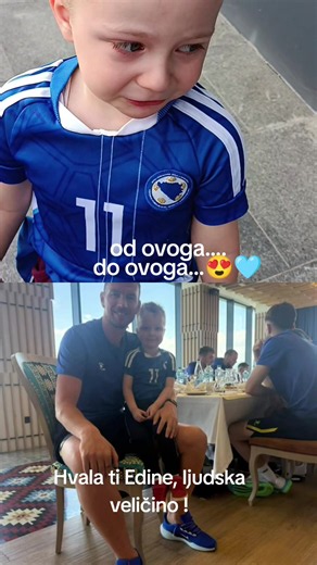 Edin Džeko zahvalnost: od ovoga do ovoga – ostvarenje sna BIH