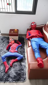 Spiderman vs Spidey - Difficulty Calming Babies - Marvel real Human 🥹 #baby #like #shortsvideos #varilvideo #1m #foryourpage | 𝙂𝙖𝙢𝙚 𝙯𝙤𝙣𝙚