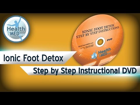 Step by Step DVD Ionic Foot Detox Machine