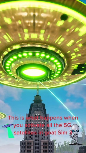 Goat Simulator 3: UFO Invasion and 5G Satellites Activation