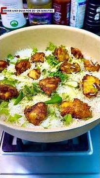 Chicken 65 Biryani | Hyderabadi-Style Chicken 65 Biryani | Cooking CH