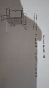 CENTROID PROBLEM SETLocate the centroid y-bar of the cross-sec... | Filo