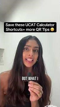 UCAT Calculator Shortcuts #ucat #medicalschool #dentalschool
