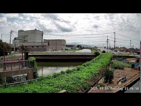 石川県金沢市新大徳川上流方面ライブカメラ Ishikawa Kanazawa Live camera.world.cam