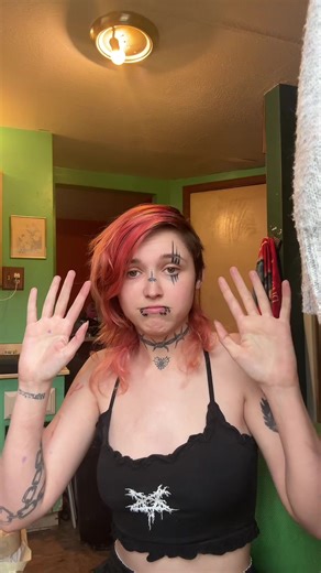 Like why are you struggling to degrade me 🥀 #emo #goth #freak #fyp #tiktok