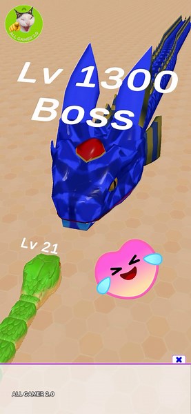 😱Snake - MAX LEVEL! Snake Clash. io Gameplay! Lv 1300 Boss🥰 #foryou #shorts #snake