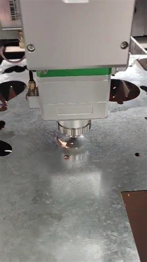 High Speed Fiber Laser Cutting Machine Demo | CNC Metal Sheet Cutting | Labheshvar Laser Technology.