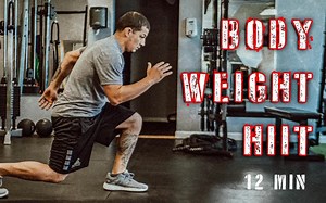 高强度HIIT燃脂训练（徒手训练）|| INTENSE Full Body HIIT Workout