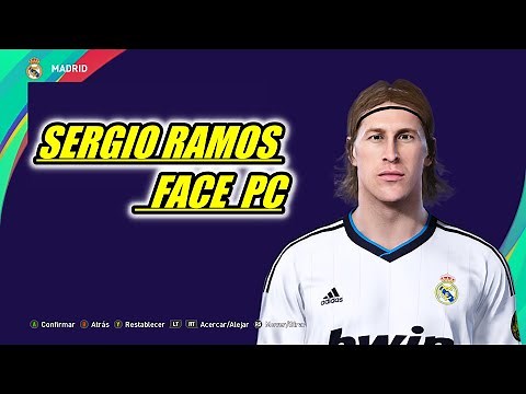 SERGIO RAMOS FACE - EFOOTBALL PES 2021 - (ONLY PC) PREVIEW.