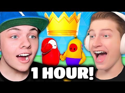 1 HOUR of Stentric & Caboose TV Fall Guys Videos!