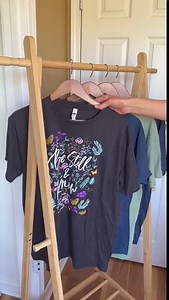 Love in Faith | Be Still Short Sleeve | Heather Charcoal | Christian T-Shirts for Women | Faith Based Apparel |Christian Gifts