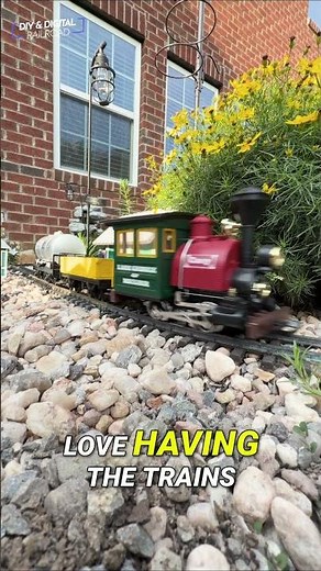 My Pollinator Garden Railroad: 3 Years Later! #shorts