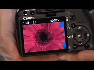 Canon EOS 450D Productvideo