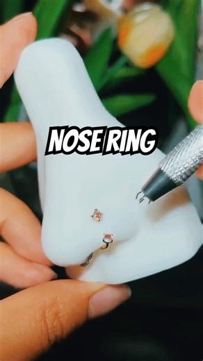 Nose Ring Styles That Will Instantly Upgrade Your Look 😍#viralvideo #piercing #jewelry #nosering