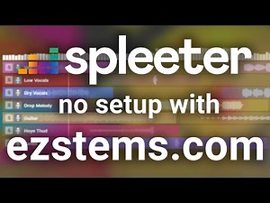 Use Spleeter online with NO SETUP required!