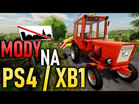 NAJLEPSZE MODY do FS22 na PS4 i XB1 *NA KONSOLE*