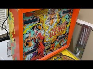 1979 Gottlieb Genie Pinball Machine Restoration Overview