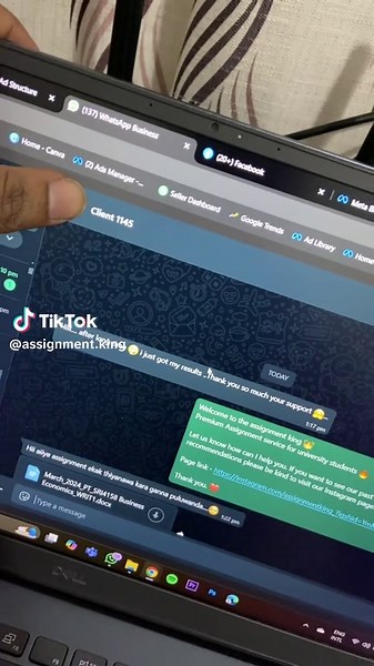 assignment king on TikTok