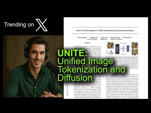 UNITE: Unified Image Tokenization and Diffusion
